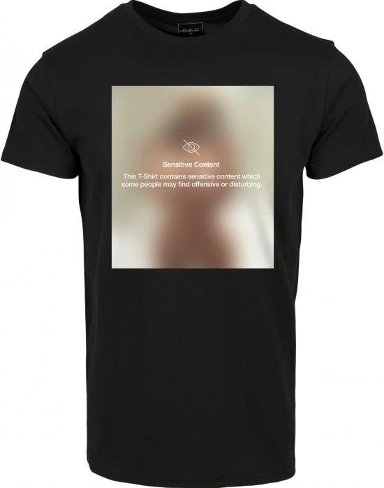Тениска Sensitive Content Tee black XXL