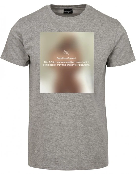 Тениска Sensitive Content Tee heather grey XXL