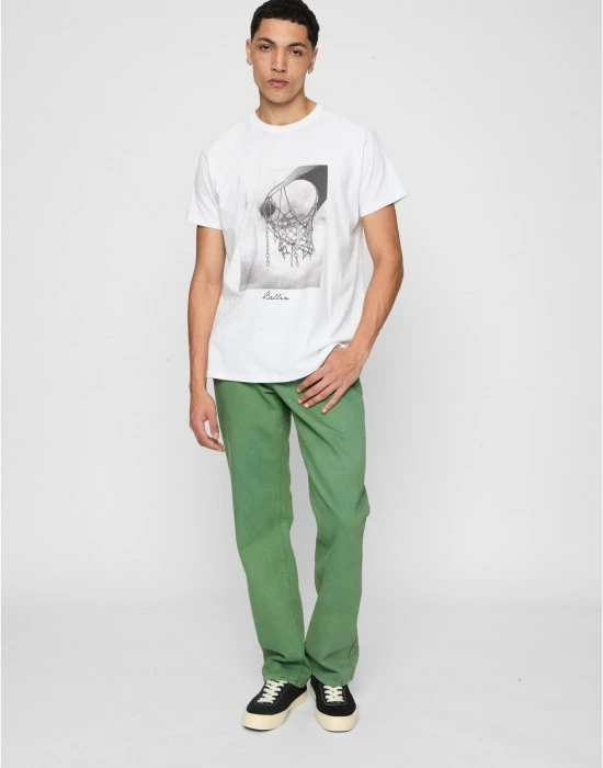 Тениска Ballin 2.0 Tee white XXL