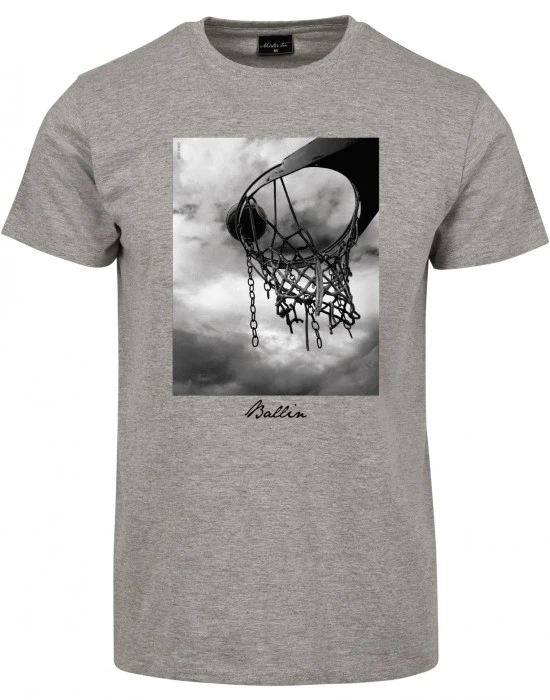 Тениска Ballin 2.0 Tee heather grey XXL