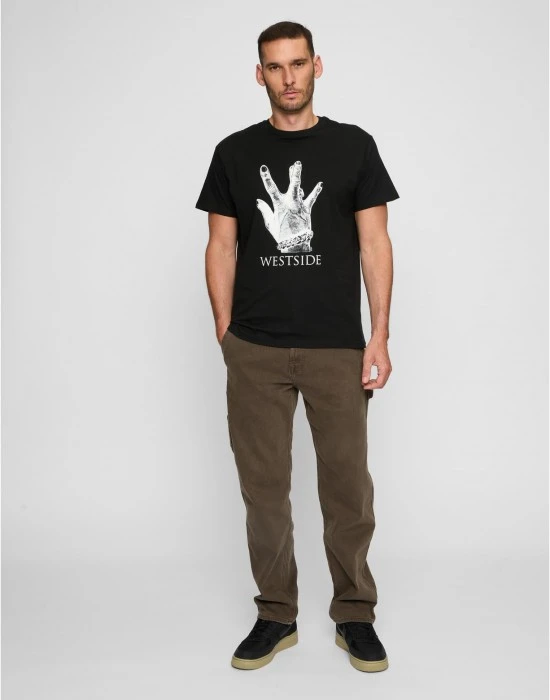 Тениска Westside Connection 2.0 Tee black XXL