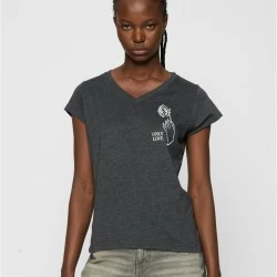 Тениска Ladies Only Love Tee charcoal XS