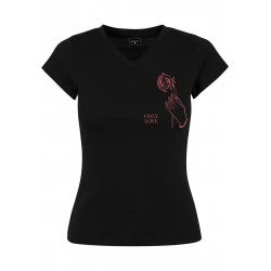 Тениска Ladies Only Love Tee black XS