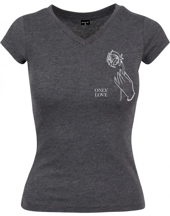 Тениска Ladies Only Love Tee charcoal XS