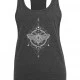 Тениска Ladies Moth Tee charcoal XS