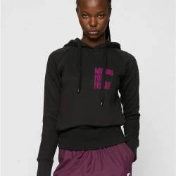 Ladies Waiting For Friday Hoody black XS