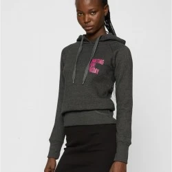 Ladies Waiting For Friday Hoody charcoal XS