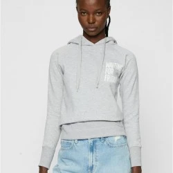 Ladies Waiting For Friday Hoody grey XS