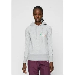 Damen Ladies Kicks Love EMB Hoody grey XS