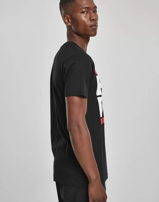 Мъжка тениска Mister Tee Run DMC Logo Black, Тениски - Hoodstyle.bg