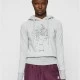 Ladies One Line Fruit Hoody grey XS