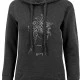 Ladies One Line Fruit Hoody charcoal XS