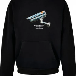 CCTV Ultraheavy Oversize Hoodie black XXL