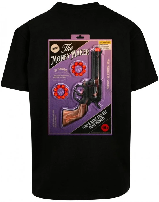 Тениска Money Maker Oversize Tee black XXL