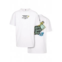 Тениска Intepol Oversize Tee white XXL