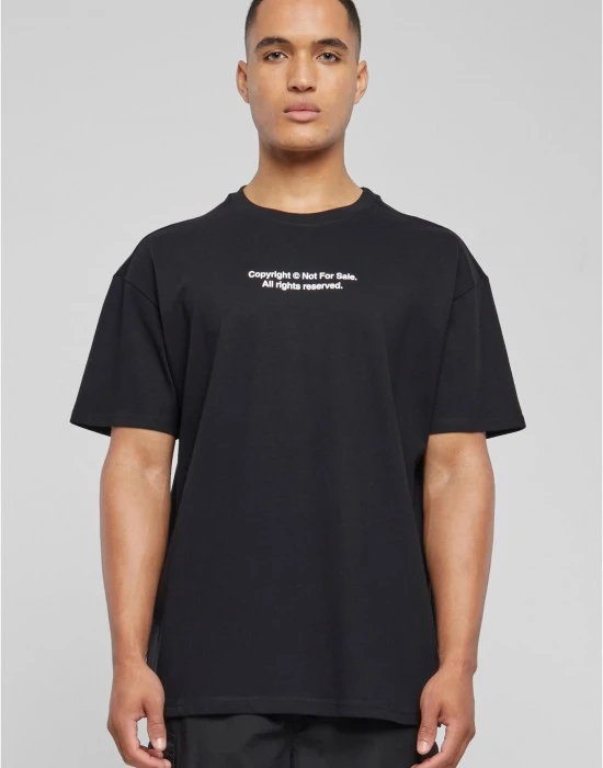 Тениска Fingerprint Oversize Tee black XXL
