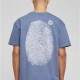 Тениска Fingerprint Oversize Tee vintageblue XXL