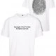 Тениска Fingerprint Oversize Tee white XXL