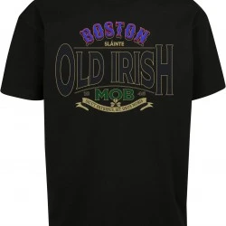 Тениска Old Irish Mob Oversize Tee black XXL