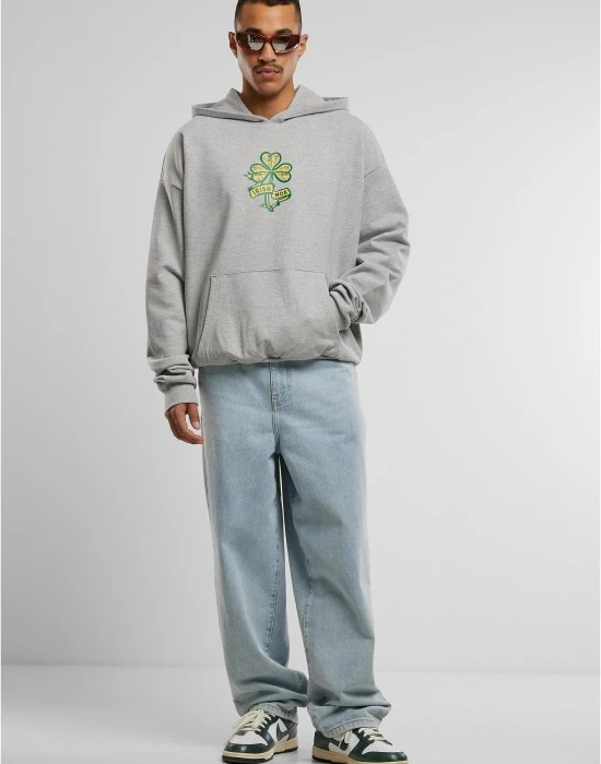 Old Irish Mob Ultraheavy Oversize Hoody grey XXL