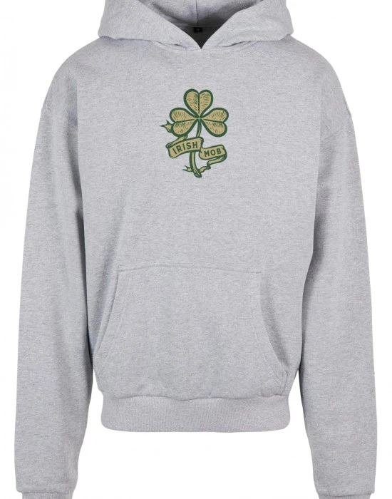 Old Irish Mob Ultraheavy Oversize Hoody grey XXL