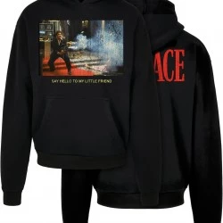 Мъжки суичър в черен цвят Mister Tee Scarface Little Friend