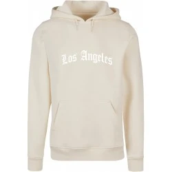 Los Angeles Wording Hoody whitesand XXL