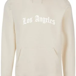 Los Angeles Wording Hoody whitesand XXL