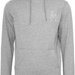 Easy Sign Hoody  heather grey XXL
