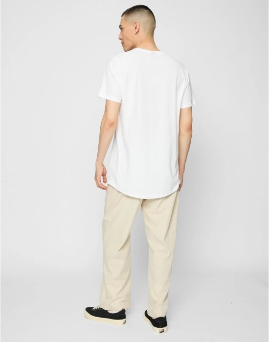 Тениска New York Wording Tee white XL