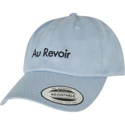 Шапка с козирка Au Revoir Dad Cap lightblue/white one size