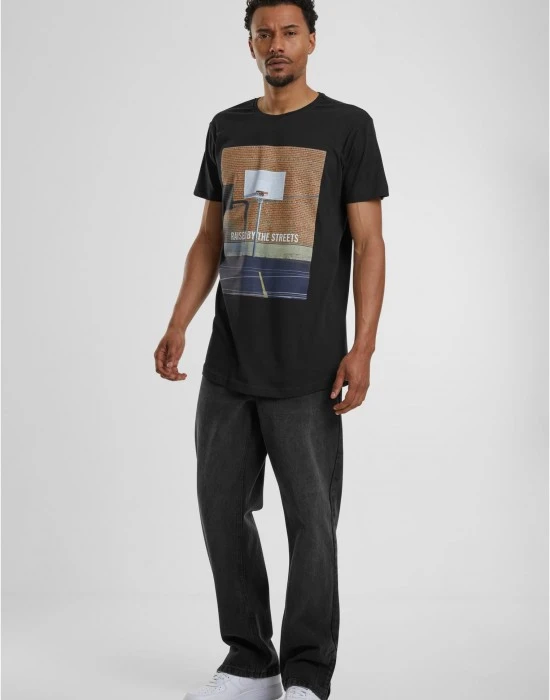Тениска Raised By The Streets Tee black XL