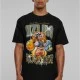 Тениска UZIJIN Heavy Oversize Tee black XXL