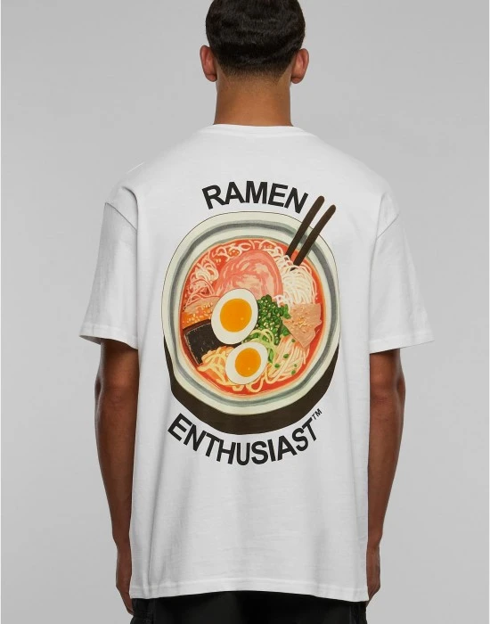 Тениска Ramen Club Heavy Oversize Tee white XXL