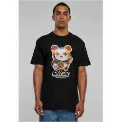 Тениска Welcome Cat Heavy Oversize Tee black XXL