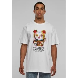 Тениска Welcome Cat Heavy Oversize Tee white XXL