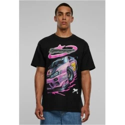 Мъжка тениска в черен Mister Tee Speed Heavy Oversize