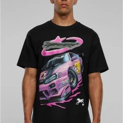 Мъжка тениска в черен Mister Tee Speed Heavy Oversize