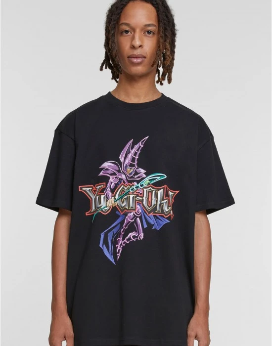 Тениска Yu-Ghi-Oh Dark Magician Heavy Oversize Tee black XXL