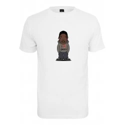Мъжка тениска в бял цвят Mister Tee Texas Sketch