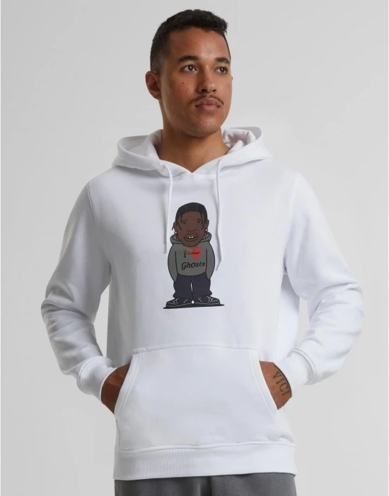 Texas Sketch Hoodie white XXL