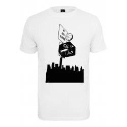 Мъжка тениска в бял цвят Mister Tee No Ball
