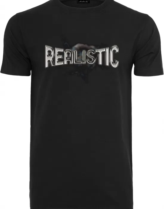 Мъжка тениска в черен цвят Mister Tee Realistic, Тениски - Hoodstyle.bg