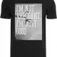Мъжка тениска в черен цвят Mister Tee I'm Not Arrogant I'm Just Good, Тениски - Hoodstyle.bg