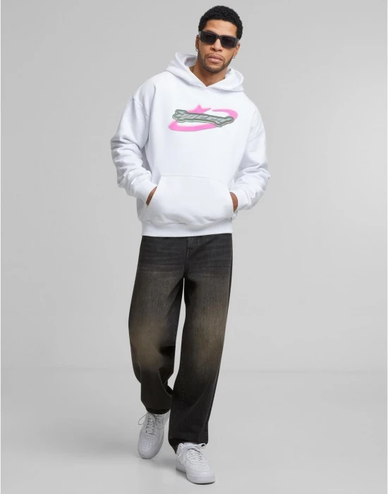 Speed Logo Hoodie white XXL