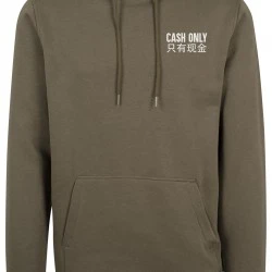Cash Only Hoody olive XS
