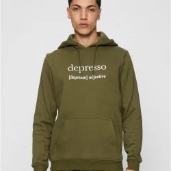 Depresso Hoody olive XS