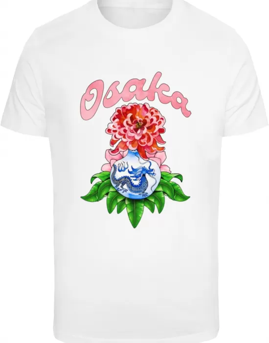 Мъжка тениска в бял цвят Mister Tee Osaka, Тениски - Hoodstyle.bg