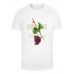 Мъжка тениска в бял цвят Mister Tee Bordeaux