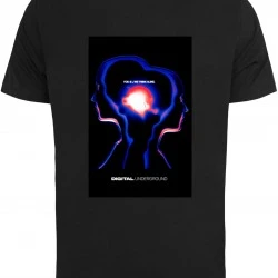 Мъжка тениска в черен цвят Mister Tee Digital Underground